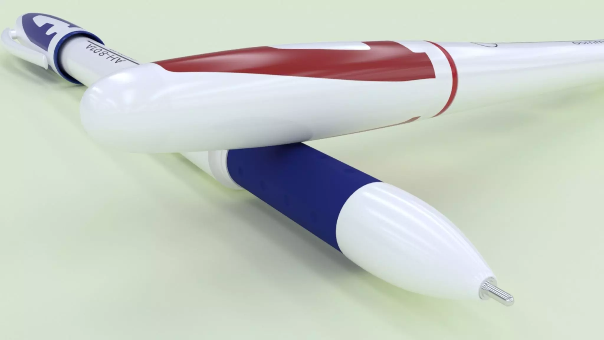 Pen Aihao 3D model_0