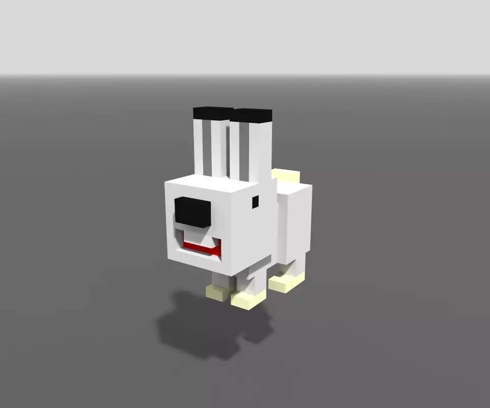 Voxel Arctic Are Low-poly 3D model_0