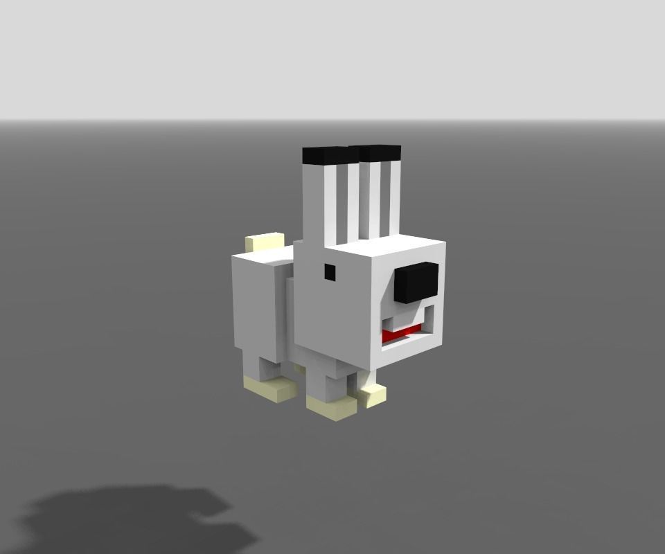 Voxel Arctic Are Low-poly 3D model_1