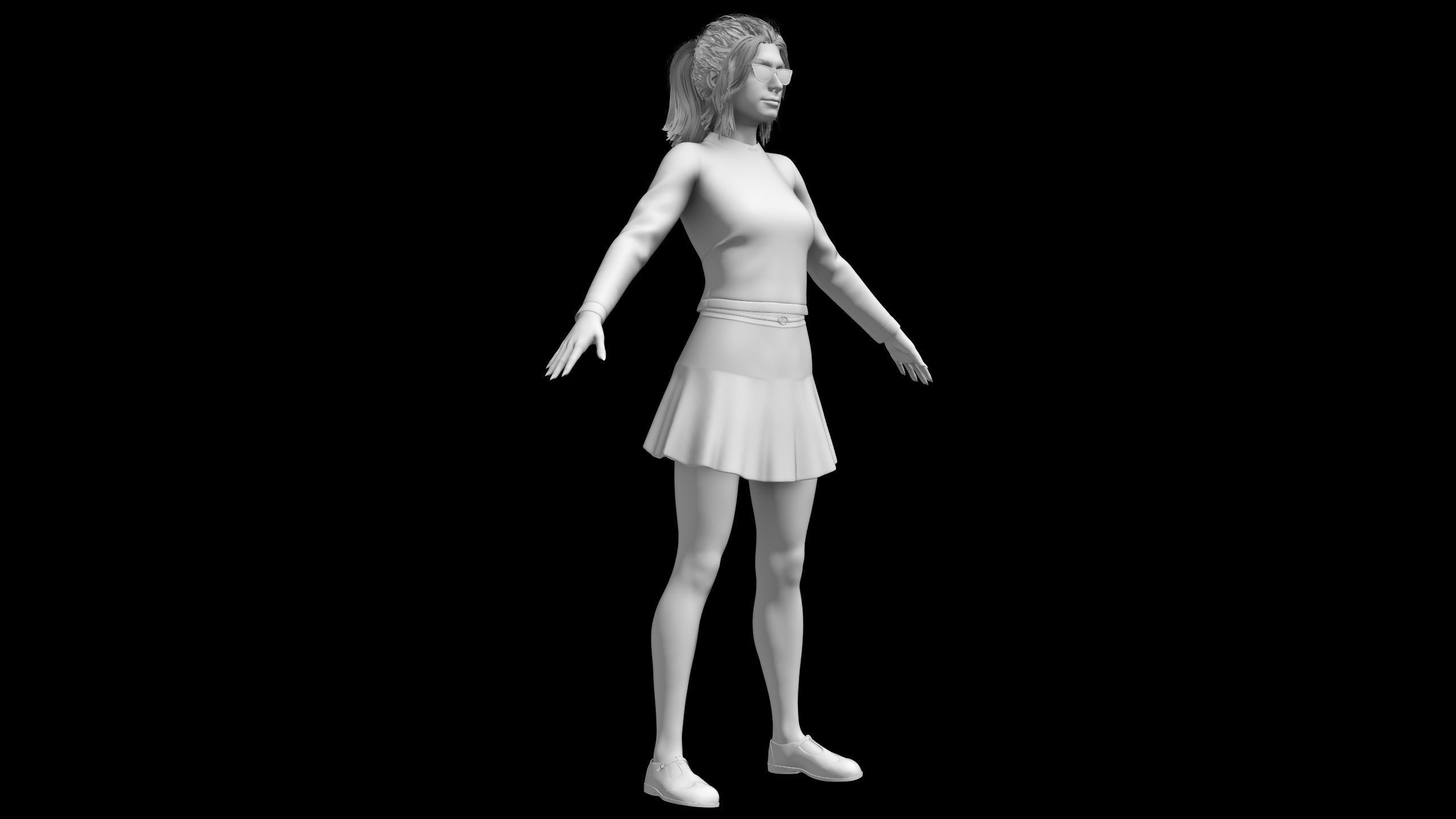 Supergirl - Kara Danvers 3D model_3