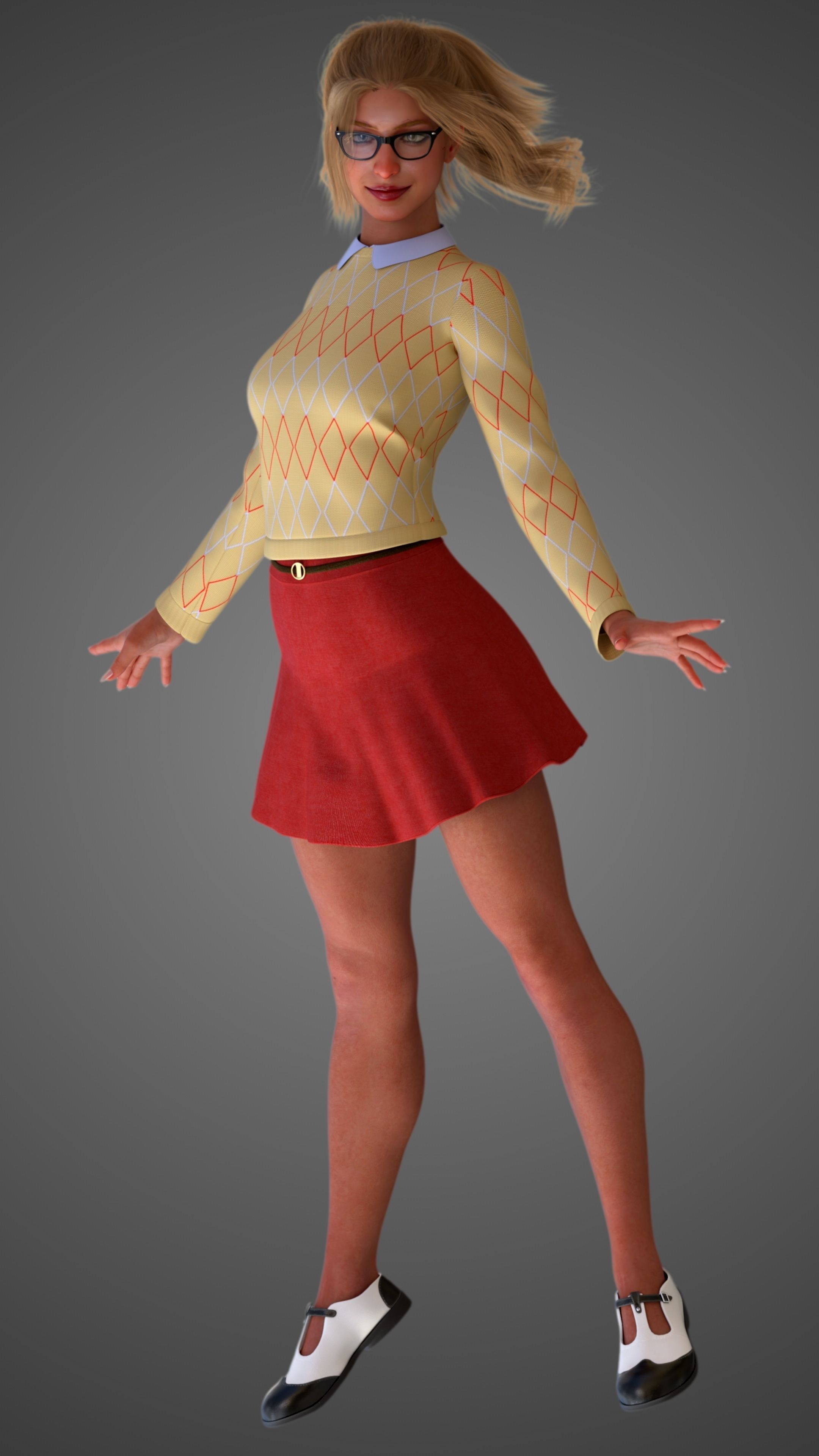 Supergirl - Kara Danvers 3D model_10