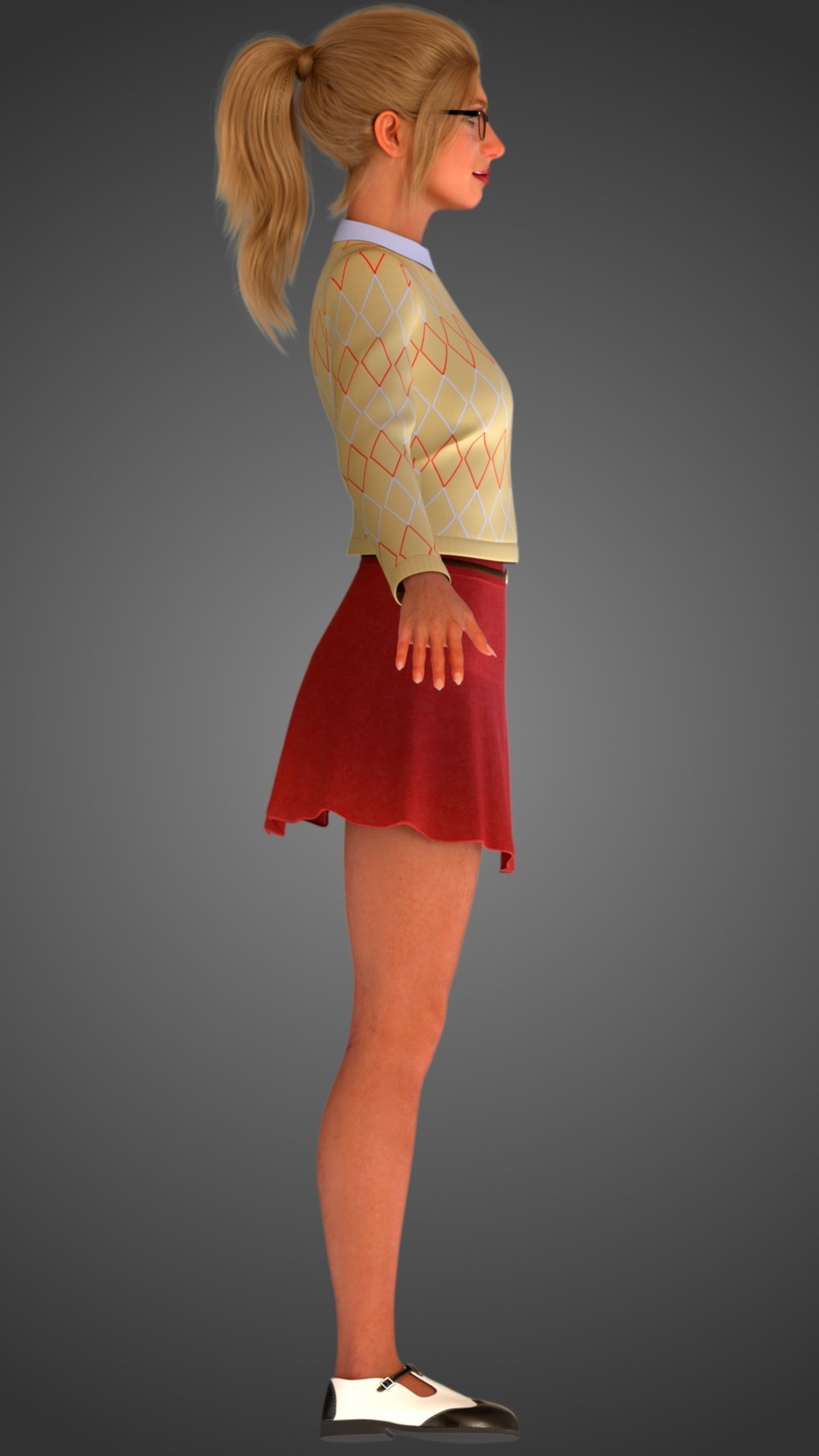 Supergirl - Kara Danvers 3D model_6