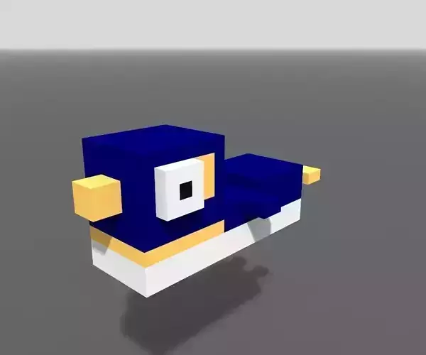 Voxel Slippy Penguin