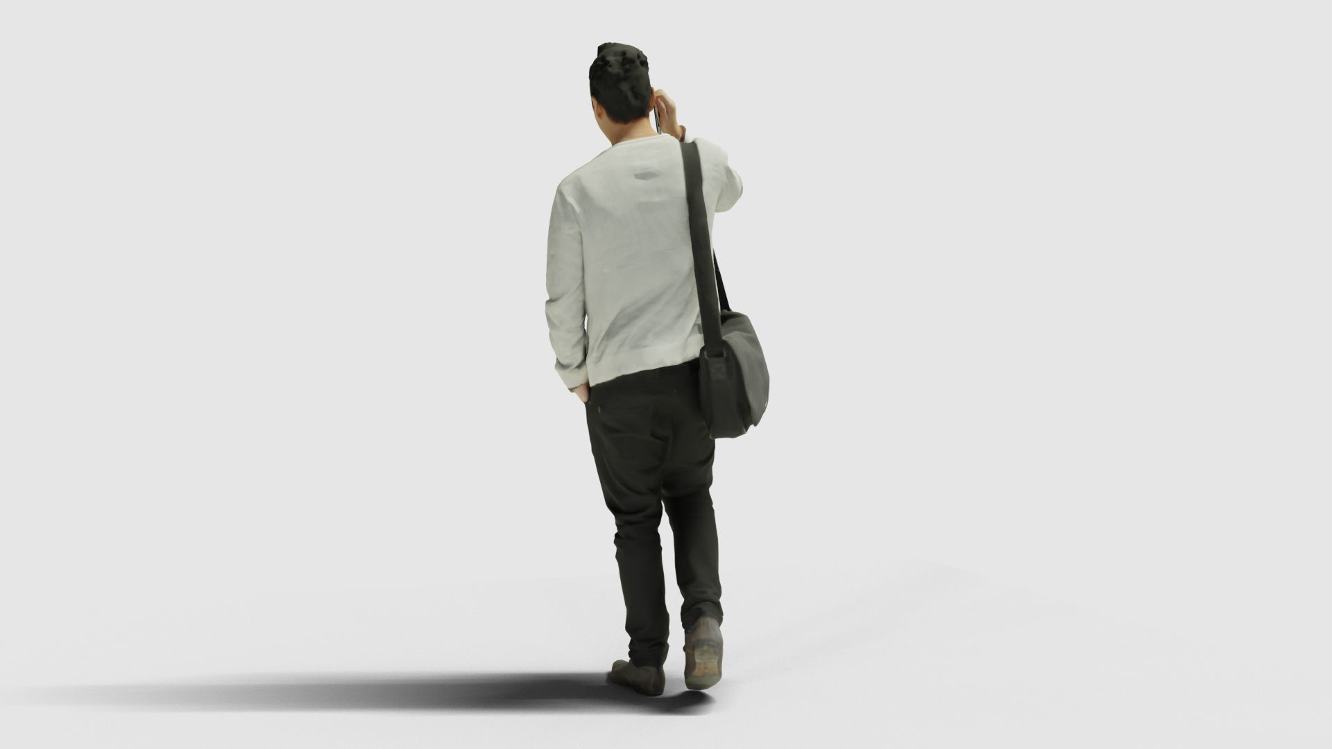 People Men Asian  3D model_3