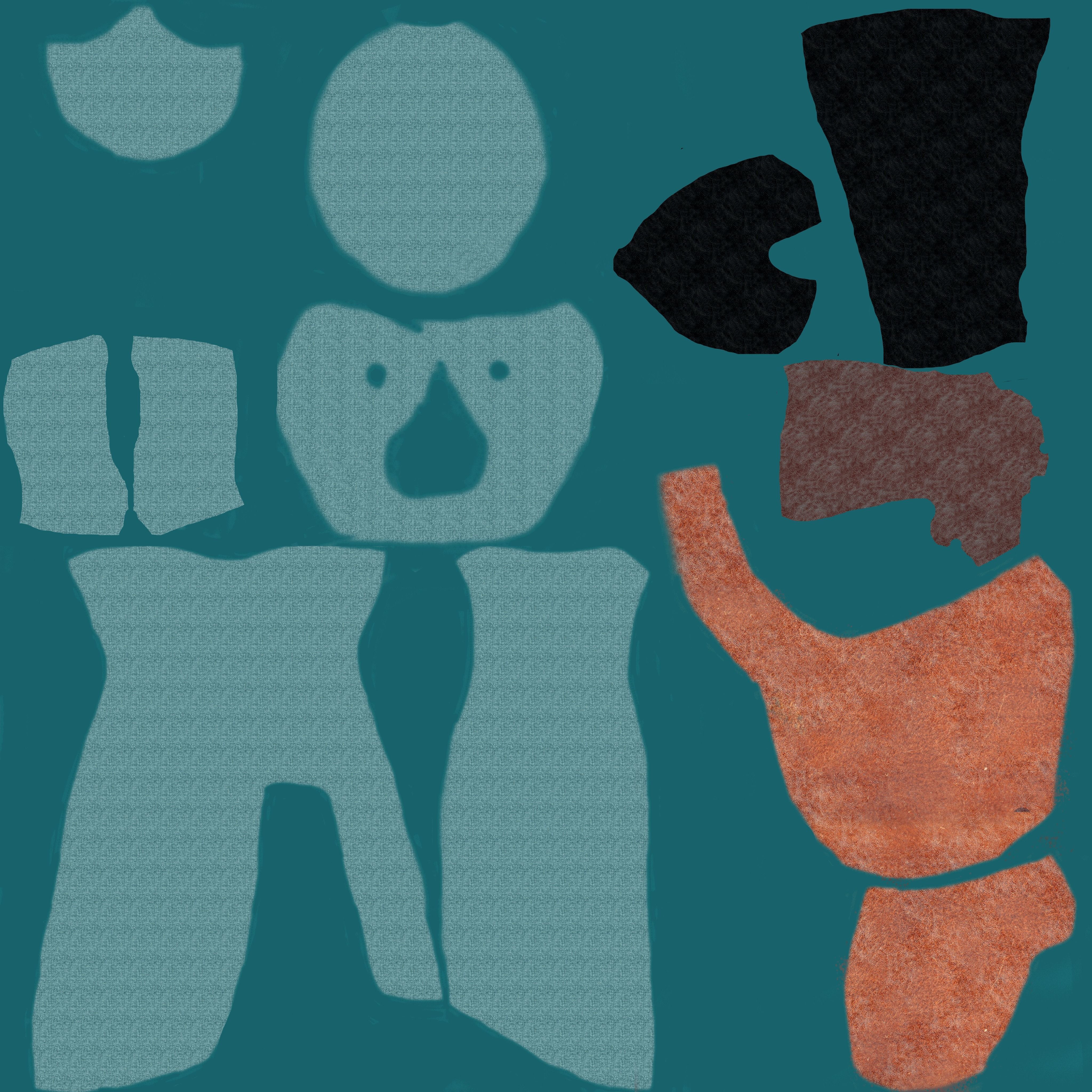 The Witch - Female character model Low-poly 3D model_8