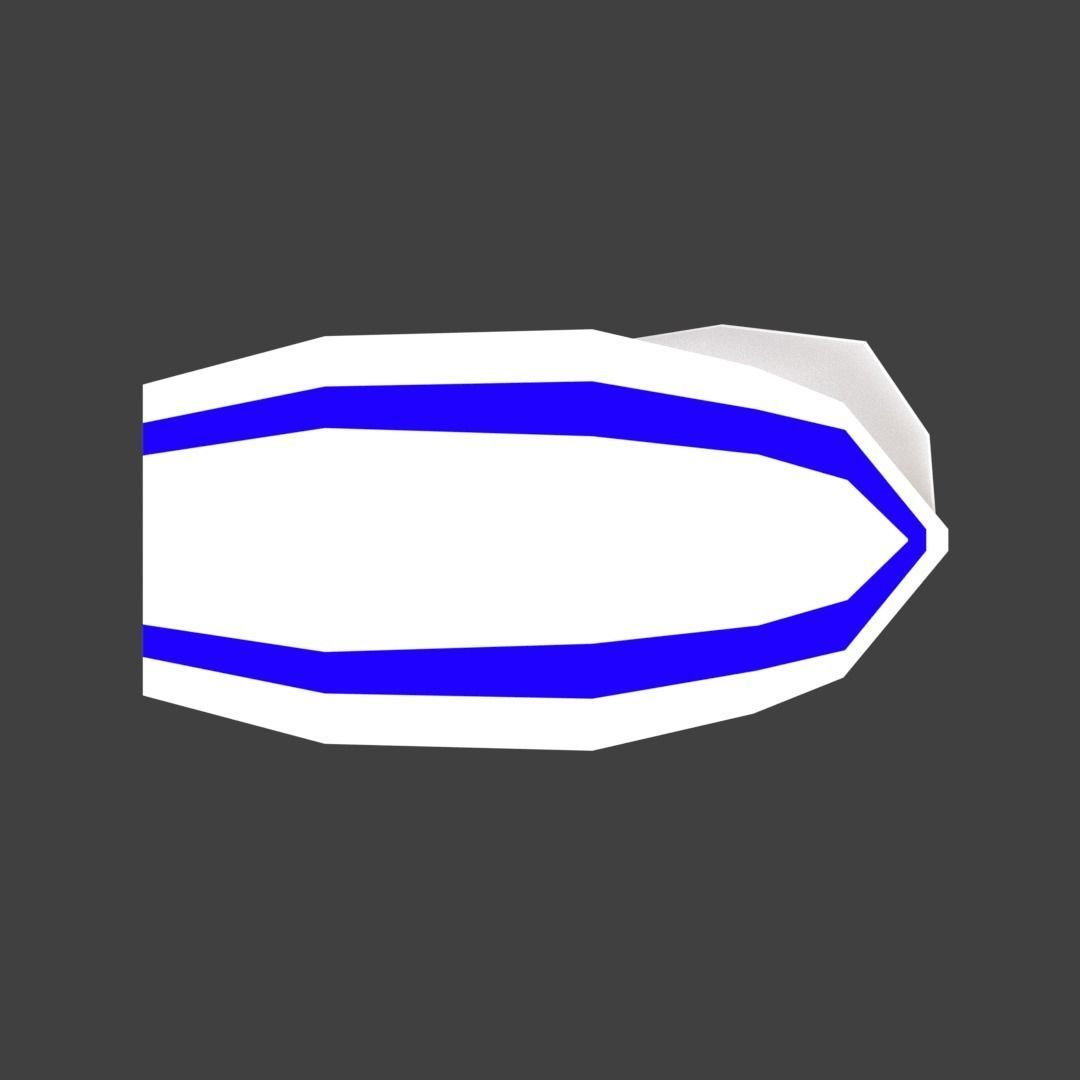 Medium Size Sailing Boats Low-poly 3D model_27