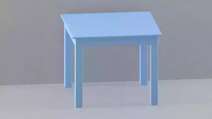 Table with top and legs