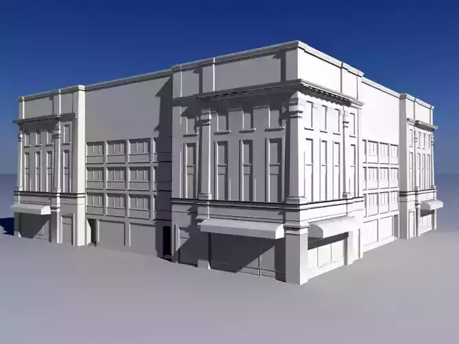 Vintage Retail Store Buildings