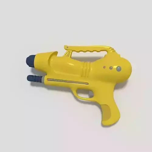 Toy Gun Low-poly 3D model