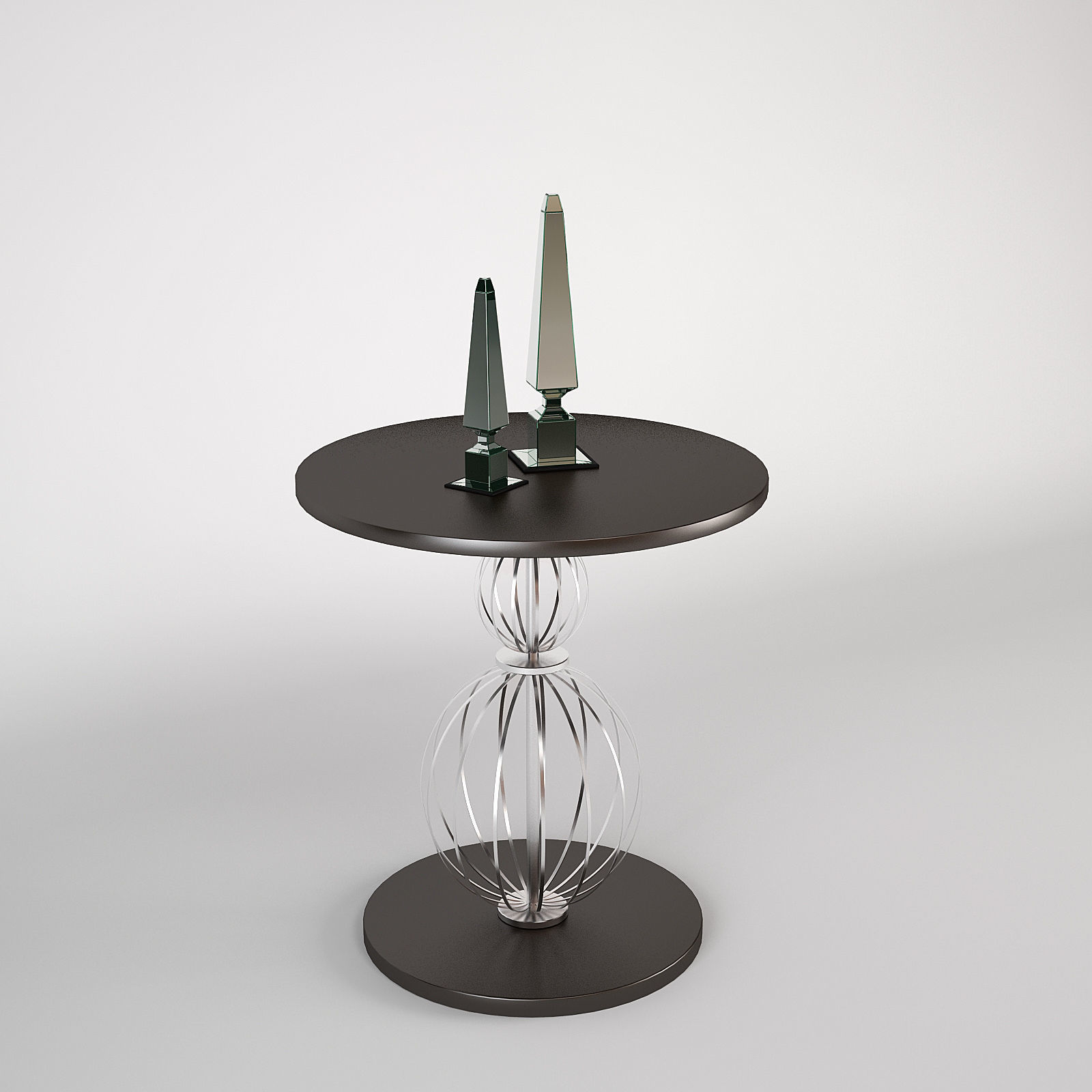 Fendi Round Table 3D model_2