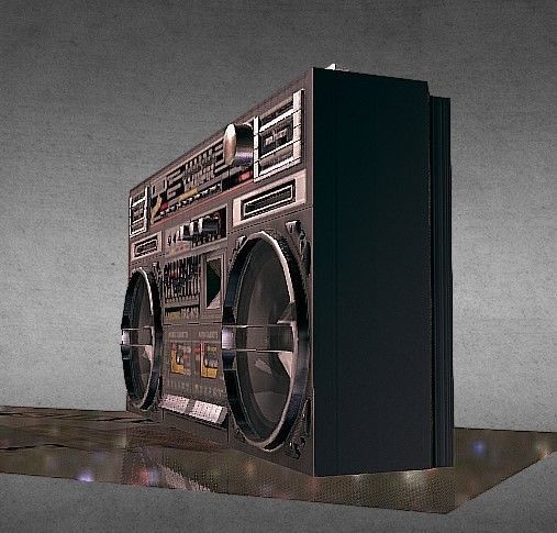 Lasonic TRC-975 Low-poly 3D model_1