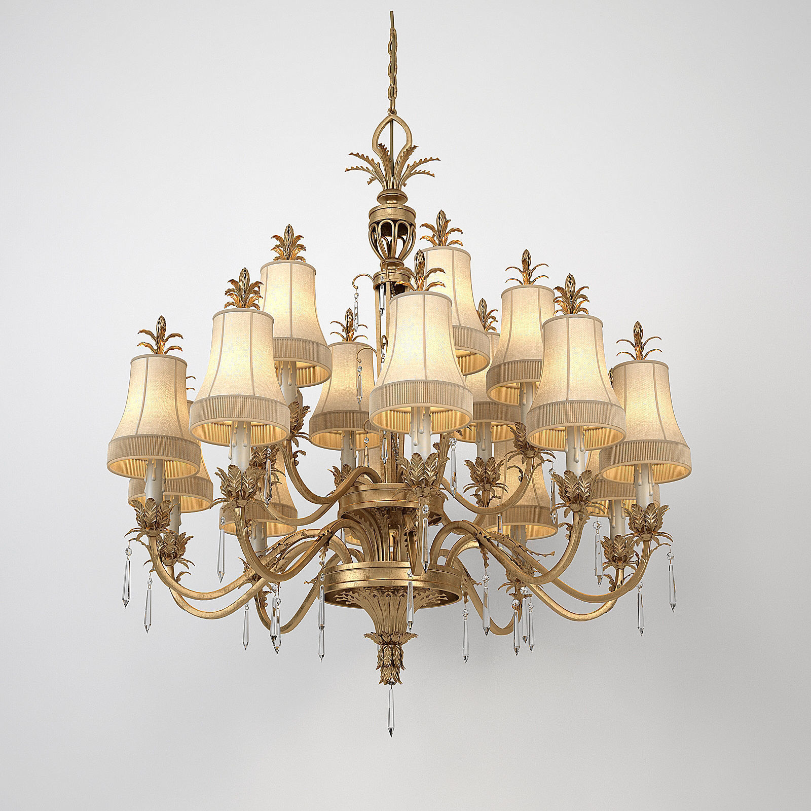  Fine Art Crystal Chandelier 428040 3D model_2