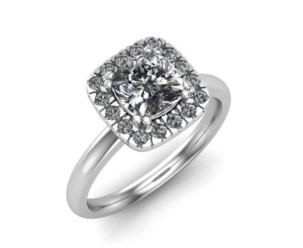 Cushion ring sizeL1-2 3D print model