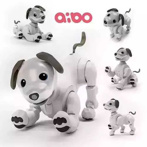 動作品 aibo ソニー ERS-1000 Sony AIBO ERS-1000 Entertainment Robot Dog Silver Tested