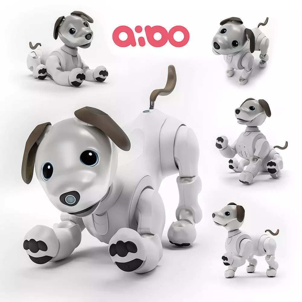 Sony Aibo ERS-1000 3D model | CGTrader
