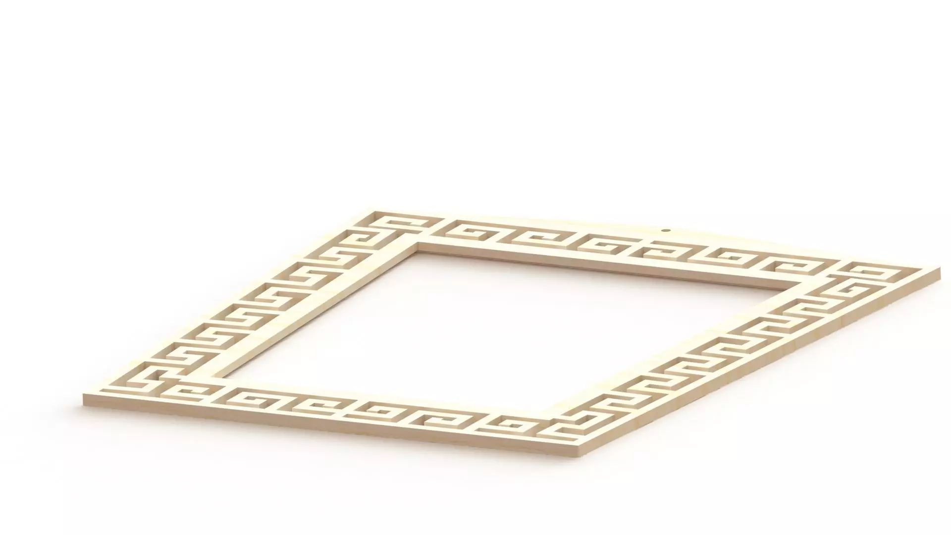 Mirror frame from 3D printing 3D print model