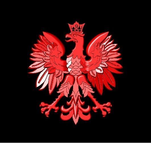 signet ring for men with the coat of arms of Poland  3D print model_6