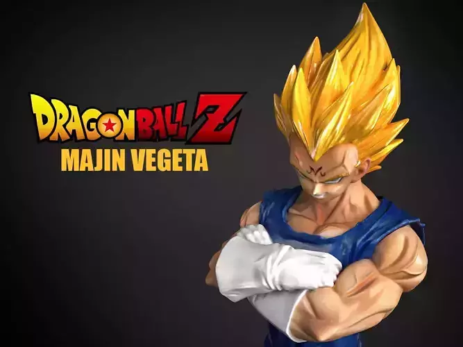 Majin Vegeta 3D model