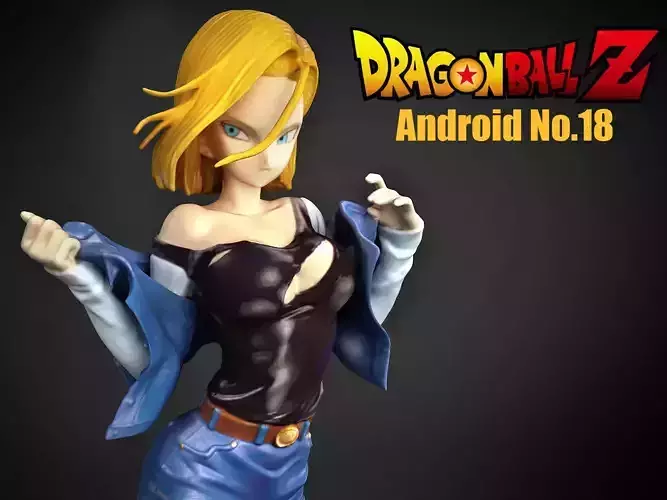 Android No18 3D model