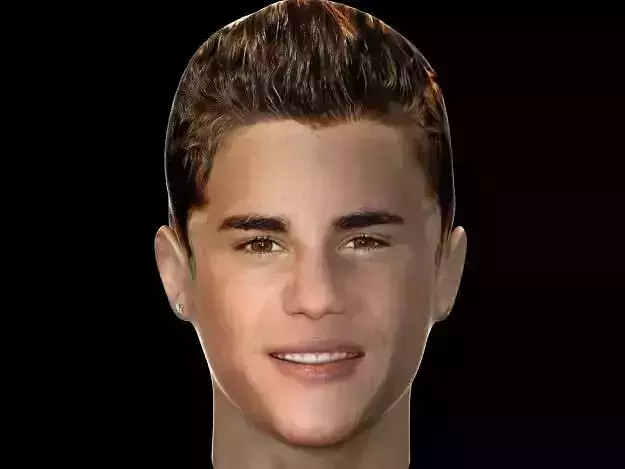 Justin Bieber 3D model