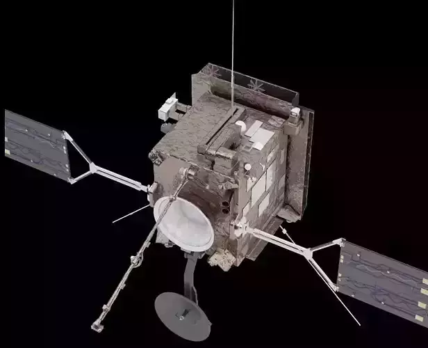 Solar Orbiter spaceship satellite  Free 3D model