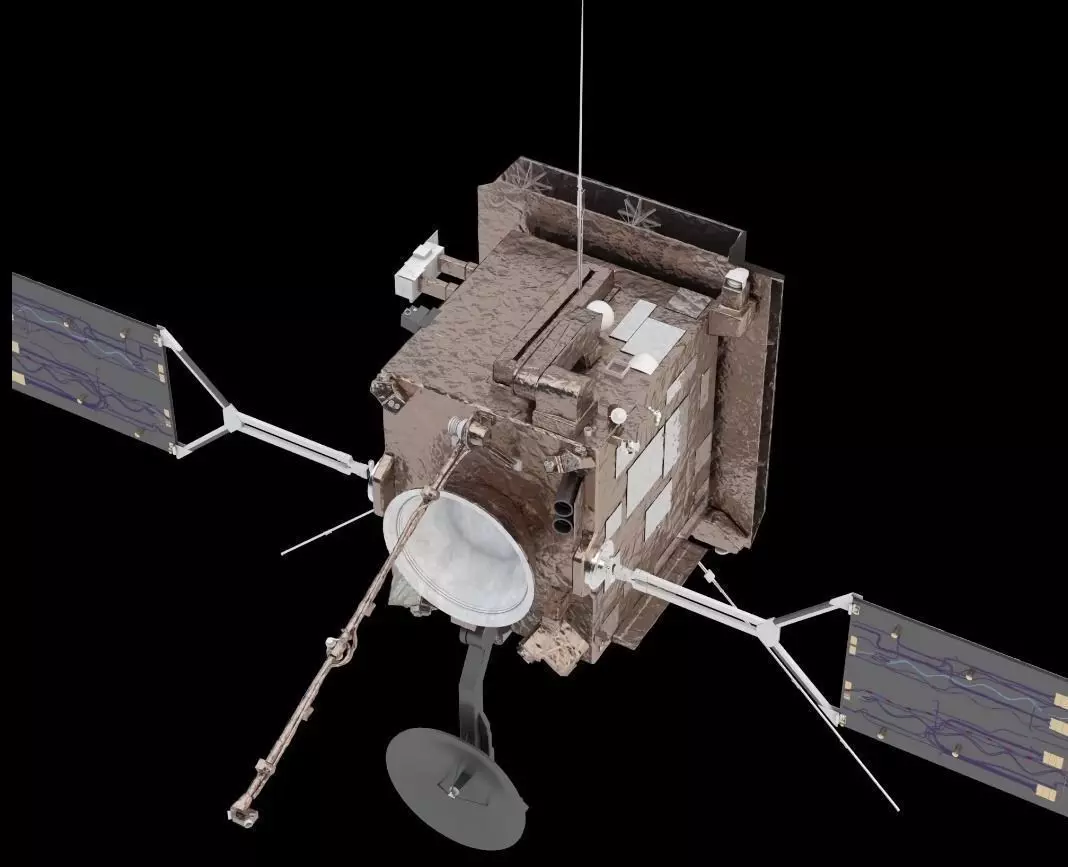 Solar Orbiter spaceship satellite Free 3D model