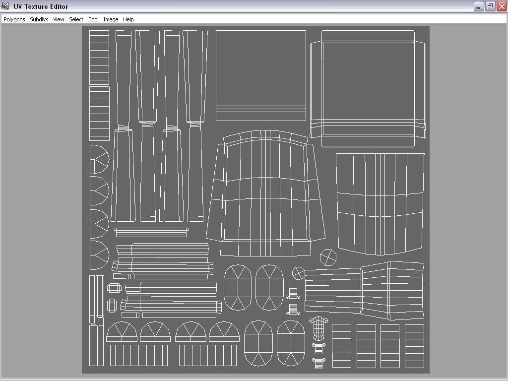 chairs collection modern chair with metal frame Low-poly 3D model_35