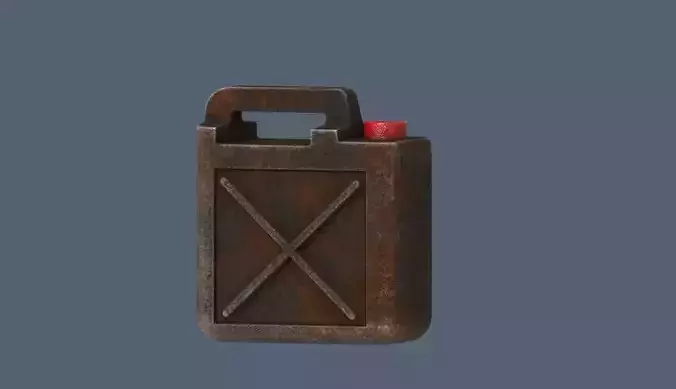 rusty gallon of fuel