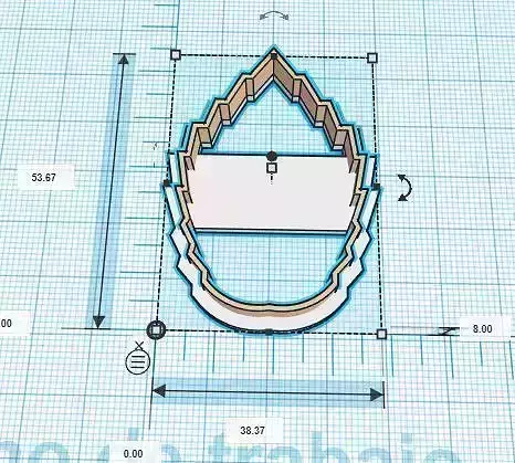 Petal of Rose Cookie Cutter