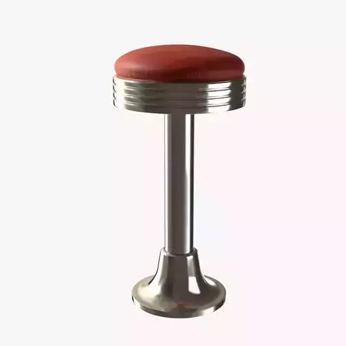 Retro Soda Fountain Stool 