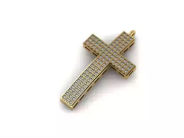 micro style cross pendant 