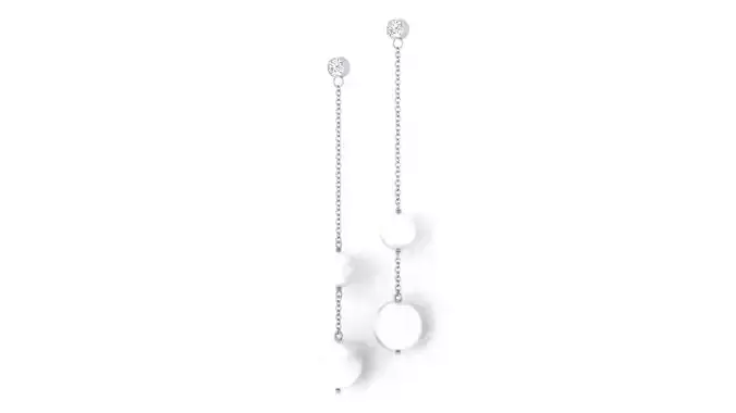 Pearl Chain Earring