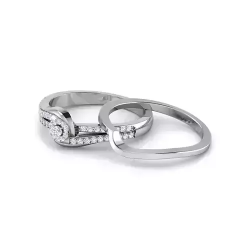 Elite Solitaire Bridal Ring Set