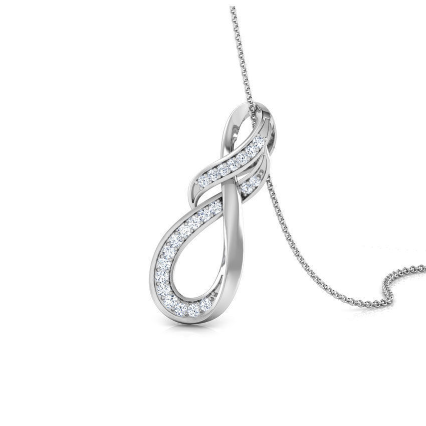 Inter-Twisted Pendant 3D print model_5