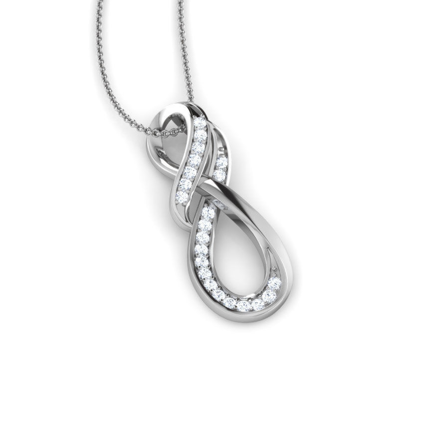 Inter-Twisted Pendant 3D print model_6