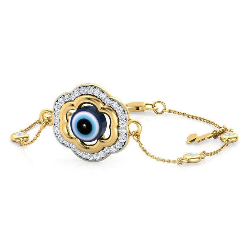 Clover Bracelet 3D print model_16