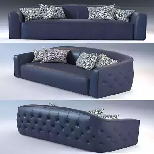 Tufted Contemporary Modern Sofa