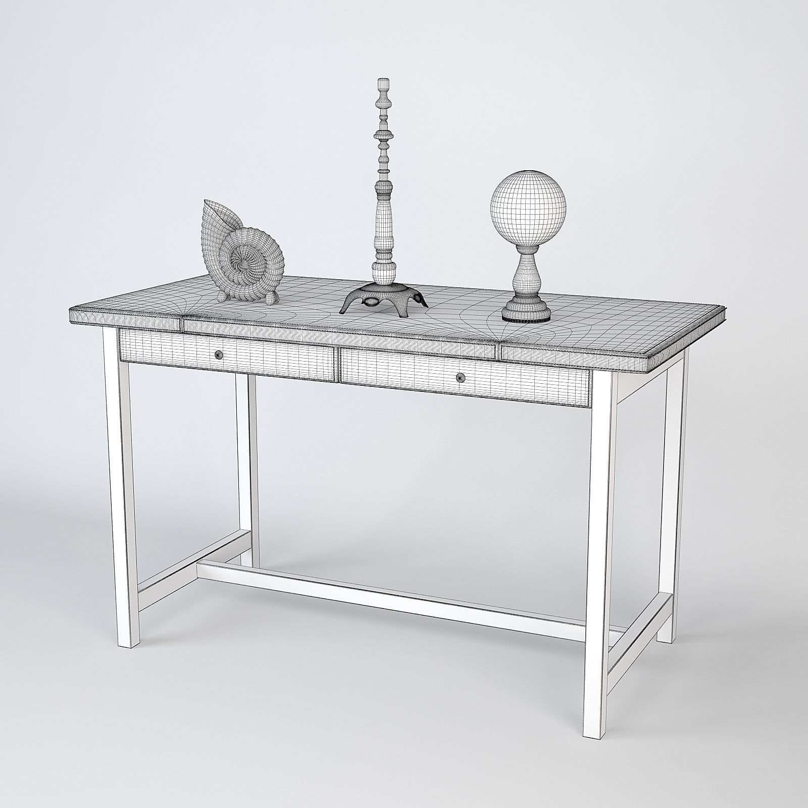  Gao Console Table 3D model_2