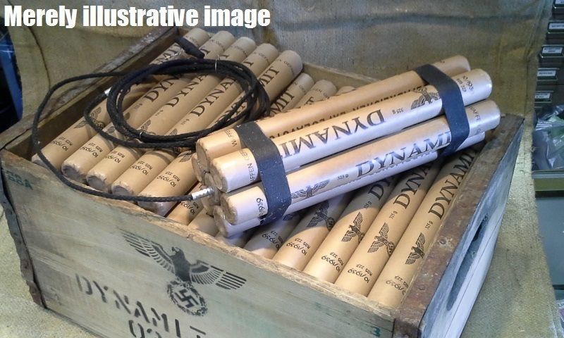 German WW2 TNT Crate Low-poly 3D model_2