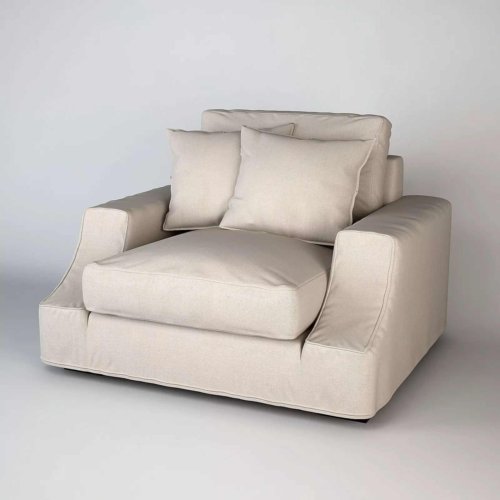 Giorgetti Armchair 3D model_0