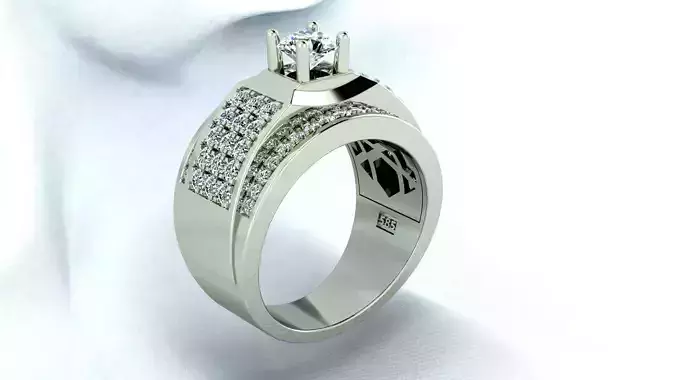 Business man Diamond ring