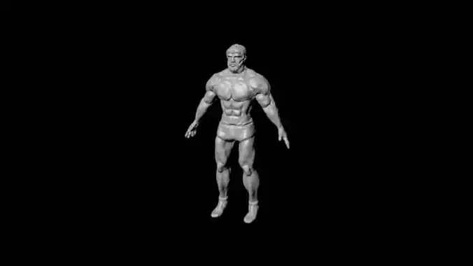 Strong Man Model 3D model