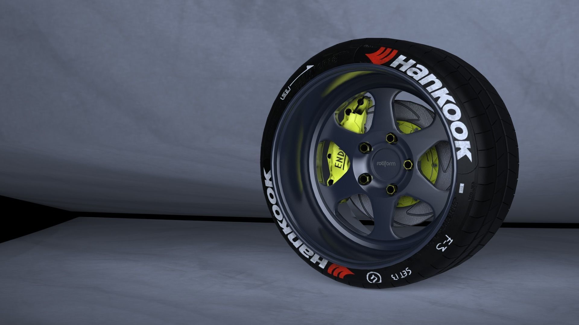Rotiform MHG low offset wheel 3D model_2