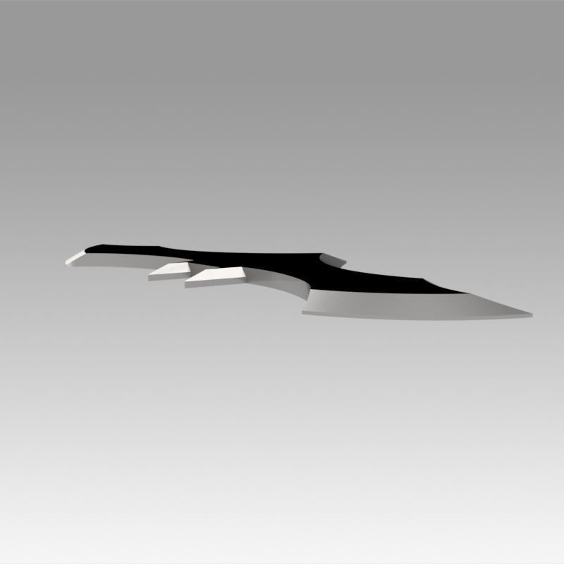 batman logo 3D model_5