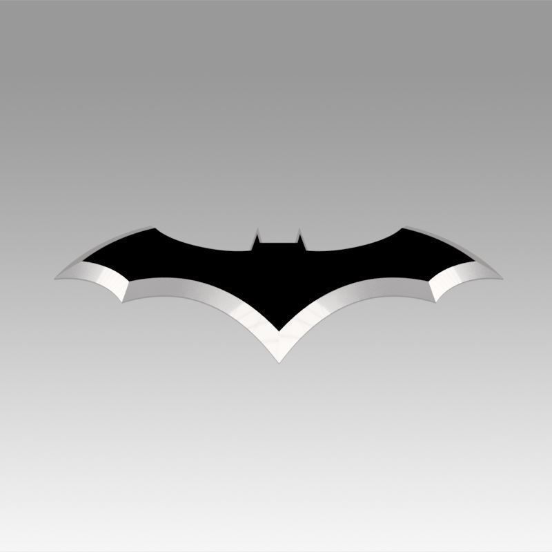 batman logo 3D model_1