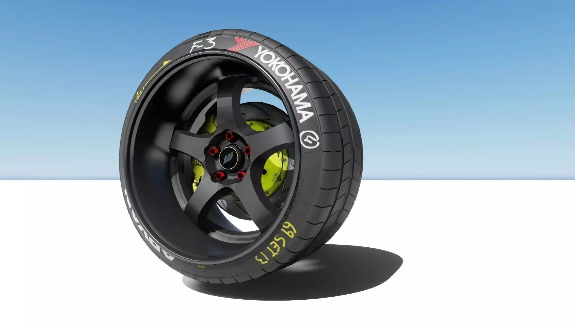 Work Meister Wheel 3D model_0