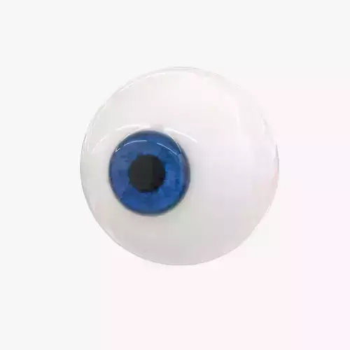 Cartoon Eye 3D model