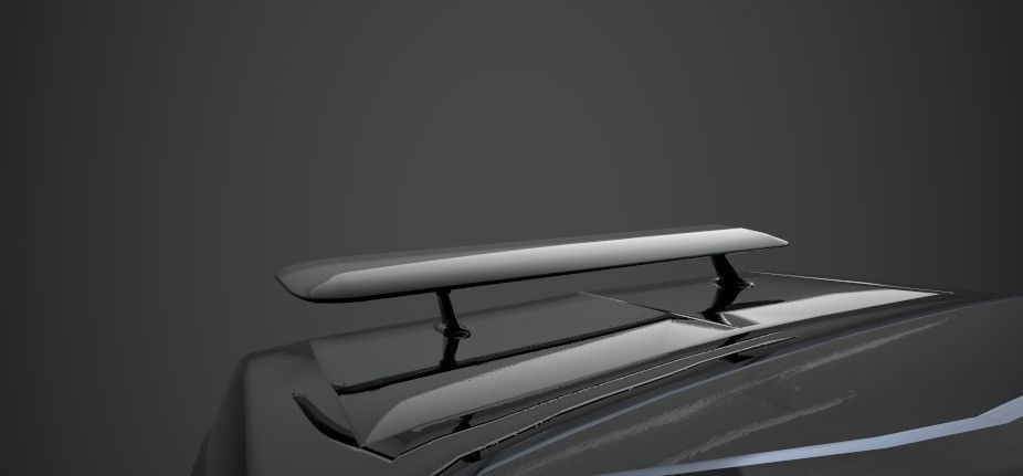 Dodge Challenger PBR Low-poly 3D model_6