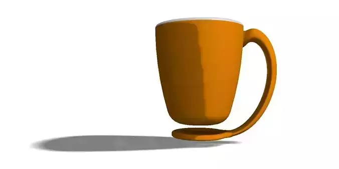 Floating coffee mug
