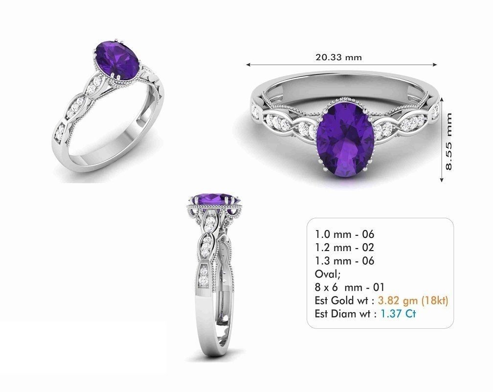 BULK-3DM-With Gems-RING 309 Files 3D print model_217